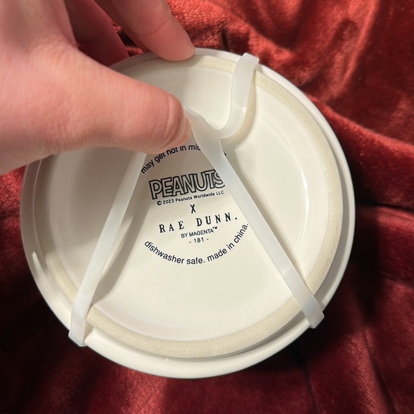 NWT Rae Dunn x Peanuts Set of Cat Dishes - Picture 3 of 3